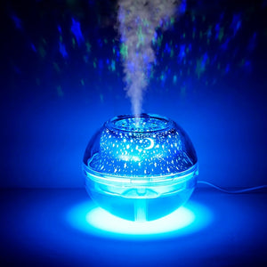 Crystal Night Lamp 500Ml Air Humidifier