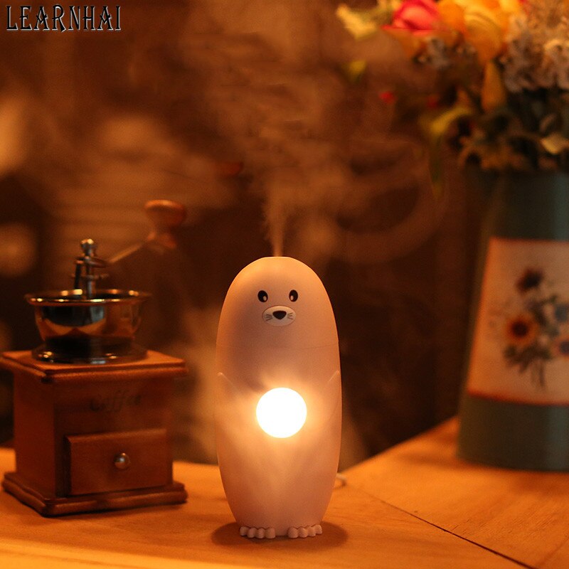 LEARNHAI Mini Seal Night Light Humidifier